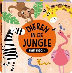 Dieren in de jungle / Flapjesboek 9789464084115, Verzenden, Zo goed als nieuw