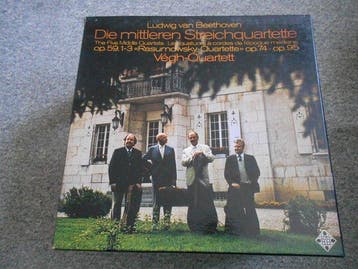 Beethoven - 3 Boxsets : Beethoven SQ, Alban Berg Q., Vegh, Nieuw in verpakking