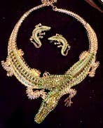 Themacollectie - Adembenemende 24K goud vergulde Franse, Antiquités & Art