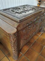 Cassapanca - hard hout - Tafelkist Bruidskist