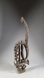 Houten masker met kam - Tiwara - Mali