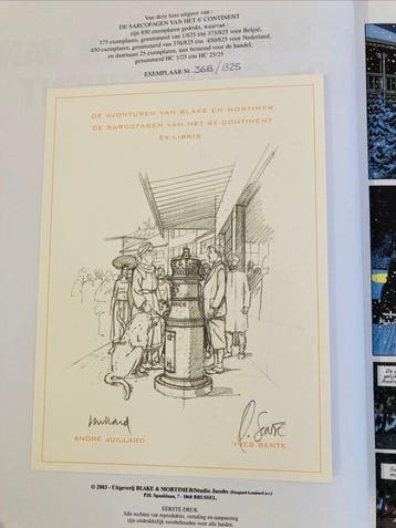 Blake & Mortimer - De sarcofagen van het 6e continent deel 1