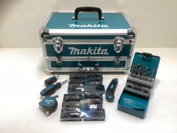 Veiling - Makita gereedschapskoffer met inhoud, Doe-het-zelf en Bouw, Gereedschap | Handgereedschap, Nieuw