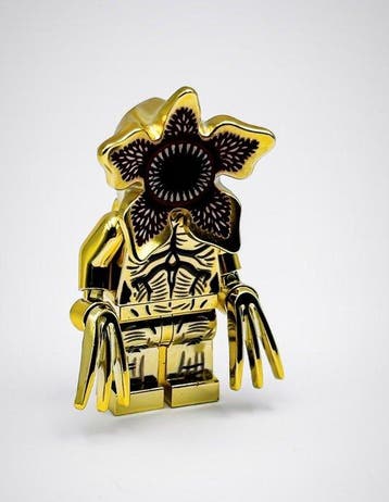 Lego Minifiguur - DC Comics - LEGO Chrome Gold Demogorgon, Nieuw
