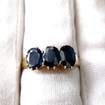 Sans prix de réserve - Bague de fiançailles - 9 carats Or