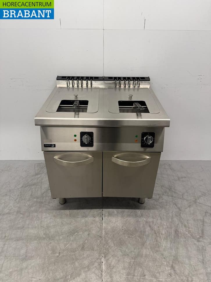 Friteuse double Fagor en acier inoxydable 2 x 15 litres 2 x, Articles professionnels, Horeca | Autre, Envoi