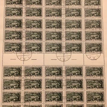 Territoire du bassin de la Sarre 1934 - 15 cm dans une