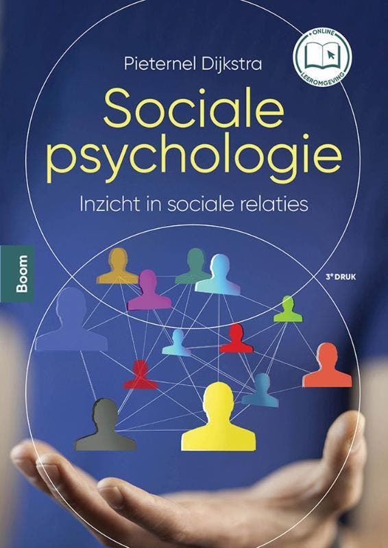 Sociale psychologie 9789024447954 Pieternel Dijkstra, Boeken, Schoolboeken, Zo goed als nieuw, Verzenden