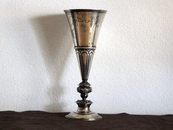 Beker op een voet - classico - Zilver - Zwitserse