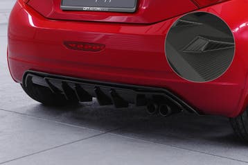 Achterskirt voor Peugeot 208 GTi HA456-M, Verzenden