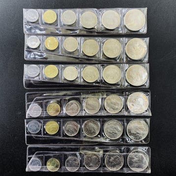 Spanje. UNC Complete 6x 6 Coins Series Set (Espana 82) 1980