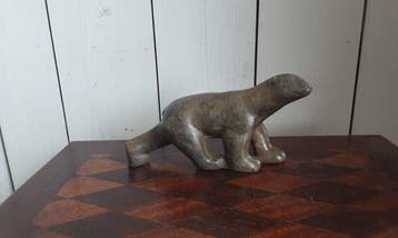 P. Chenet - Figuur - Beer - 16,5 cm - Brons, Antiquités & Art