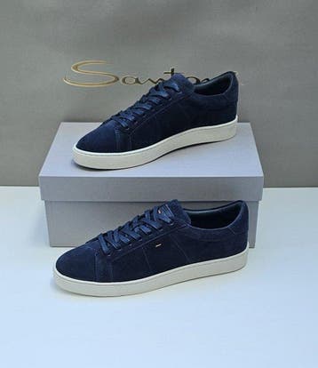 Santoni - Sneakers - Maat: EU 42 - Nieuw met tags, Nieuw
