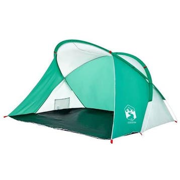 Pop-up strandtent 2 persoons - Zeegroen - Snel opgezet &..., Verzenden