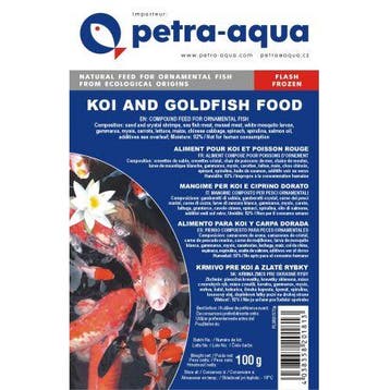 Petra Aqua Koi and Goldfish Special Diepvries 100Gr., Verzenden