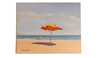 Alberto Carnevale (1931) - Sulla spiaggia