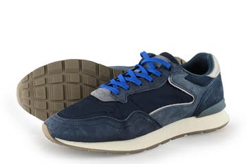 Hoff Sneakers in maat 44 Blauw, Kleding | Heren, Hoff, Zo goed als nieuw, Sneakers, Verzenden