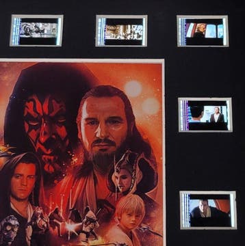 Star Wars Episode I: The Phantom Menace - Framed Film Cell, Collections, Cinéma & Télévision