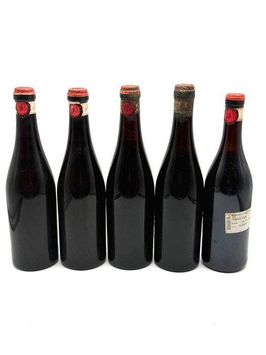 1957 x2, 1962 Barolo 1965 Barbera & 1987 Grignolino, Giacomo, Verzamelen, Wijnen
