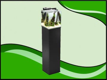 Aquael nano cube set duo - 49 liter zwart aquarium inclusief, Dieren en Toebehoren, Verzenden, Nieuw