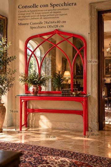 Gasparucci Italo - Wandtafel - Bamboe, Glas