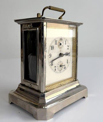 Wekker - Junghans - Metaal - 1910-1920 - Antiek met, Antiek en Kunst