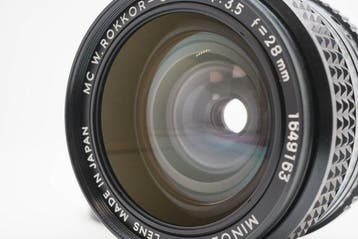 Minolta MC W.Rokkor-SG 3.5/28mm | Objectif d’appareil photo, Nieuw
