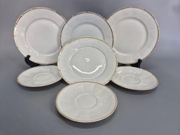 Eetservies - K&A Krautheim Selb Bavaria – 6 Porzellanteller