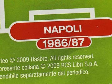 Napoli - Subbuteo - Diego Maradona - 2009 - Souvenir