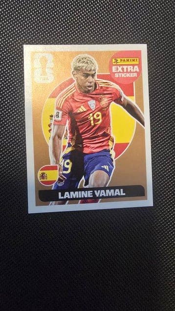 2026 Panini World Cup Stickers Lamine Yamal, Florian Wirtz, Nieuw