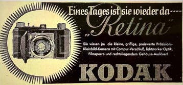 Kodak Retina Ib Analoge camera