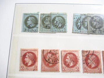 Frankrijk 1862/1870 - Belangrijke collectie postzegels voor