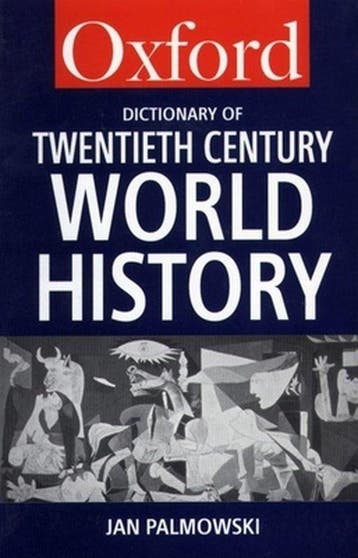 Dict 20C World Hist Opr:Ncs P 9780192800169 Jan Palmowski, Verzenden, Gelezen, Jan Palmowski