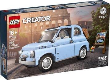 Lego Set - 77942 - Creator Expert - Fiat 500 (Light Blue) -
