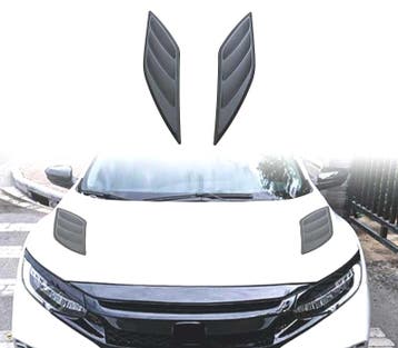 Prise DAir Pour Honda Civic 16-20 Capo Look Type R, Verzenden