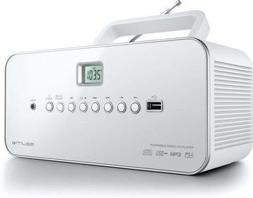 Muse M-28RDW - Draagbare radio/CD-/MP3-speler met USB, wi..., TV, Hi-fi & Vidéo, Verzenden