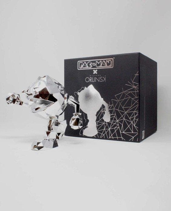 Richard Orlinski (1966) - PAC-MAN x Orlinski Édition Silver, Antiquités & Art, Art | Objets design