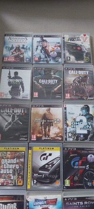 Sony - Playstation 3 (PS3) - Duy Zestaw z Grami Playstation, Nieuw