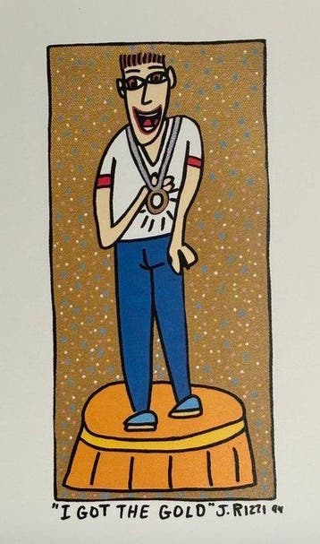 James Rizzi (1950-2011) - I got the gold