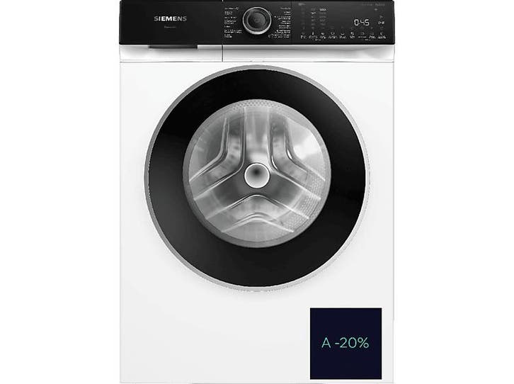 Siemens -  Wasmachine Voorlader 10 Kg 1600 Rpm 75 Db - Wit, Electroménager, Sèche-linge, Envoi