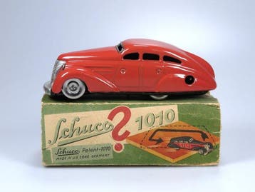 Schuco - Nr. 1010 Maybach Limousine Turn-Back Car, U.S.-Zone