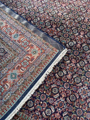 Vintage Indo design - gereinigd - handgeknoopt - wol -, Huis en Inrichting, Nieuw
