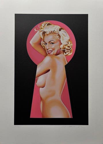 Mel Ramos (1935-2018) - Peek-a-Boo Marilyn #1