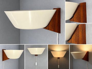 Willem Hagoort – Vintage modernistische wandlamp –