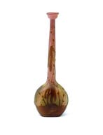 Emile Gallé - Vase - Rare vase soliflore en verre Cameo de, Antiquités & Art