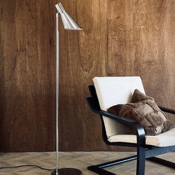 Dyberg Larsen - Staande lamp - DL12 vloerlamp chroom -