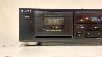 Sony - TC-K490 - 3 HEAD Lecteur-enregistreur de cassettes, Nieuw