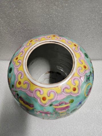 Chinees porseleinen pot - Porselein - Republieke periode, Antiquités & Art