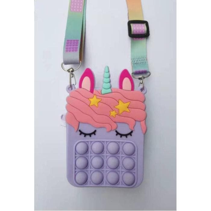 Pop It Portemonnee - Fidget Anti Stress Speelgoed Bubble Toy, Handtassen en Accessoires, Portemonnees, Nieuw, Verzenden