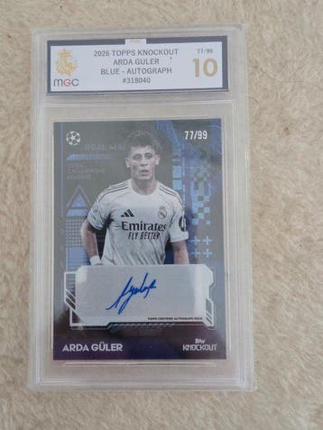 2025/26 Topps Topps Knockout Arda Güler #318040 Carte, Collections